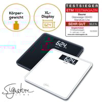 GS 400 SIGNATURE LINE weiß Personenwaage