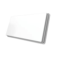 SlimSat SA 61, weiss Satellitenantenne mit Single LNB