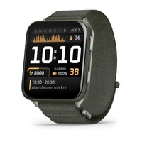 Venu X1, Moosgrün mit Titanrückseite ComfortFit-Nylonarmband Moosgrün Smartwatch Venu X1, Moosgrün mit Titanrückseite ComfortFit-Nylonarmband Moosgrün Smartwatch