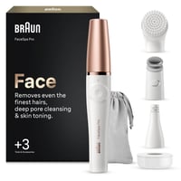 FaceSpa Pro Gesichtsepilierer, + 3 Extras, SE 911