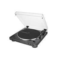 AT-LP60XBT schwarz Vollautomatischer Stereo-Plattenspieler mit Riemenantrieb
