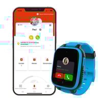 XGO3 Kinder-Smartwatch in Blau, Begleiter im Familienalltag mit GPS XGO3 Kinder-Smartwatch in Blau, Begleiter im Familienalltag mit GPS
