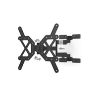 TV-Wandhalterung 179050 FULLMOTION Ultraslim, Schwarz