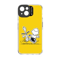 Hülle mit Peanuts-Motiv und Objektivschutz für das iPhone 14, Gelb
