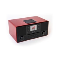 DAB+ Internetradio mit CD-Player AURORA Smartradio Hochglanz-rot