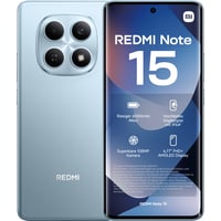 Redmi Note 15 4G 6GB + 128GB Glacier Blue Smartphone