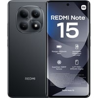 Redmi Note 15 4G 6GB + 128GB Black Smartphone