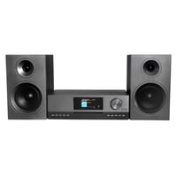 Stereo HiFi Musikcenter ICD5000 Schwarz Stereoanlage