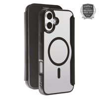 MAG PREMIUM Wallet für iPhone 16 Plus, 2.0m Drop-Protection, MagSafe Suport (64235) Handyhülle
