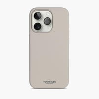 Eco Silicone Case - Schutzhülle aus Silikon, MagSafe kompatibel, für iPhone 15 Pro Max, Cream Handyhülle Eco Silicone Case - Schutzhülle aus Silikon, MagSafe kompatibel, für iPhone 15 Pro Max, Cream Handyhülle