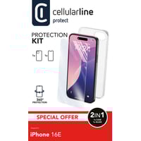 Protection Kit für Apple iPhone 16E Cleae (61092)