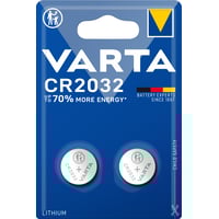 LITHIUM Coin CR2032, 2er Blister Batterie