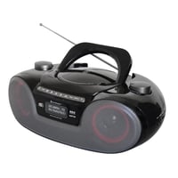 SCD8300 Schwarz Radiorekorder mit CD-Spieler