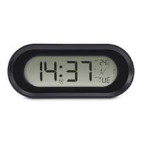 Digitaler Wecker "Samos", LCD, Schwarz (00222204)