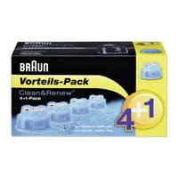 Braun Clean & Renew Ersatzkartuschen für elektrische Rasierer, 5+1er-Pack