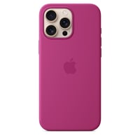 iPhone 16 Pro Max Silikon Case mit MagSafe - Fuchsia iPhone 16 Pro Max Silikon Case mit MagSafe - Fuchsia