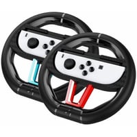 Twin Racing Wheels/Lenkrad Doppelpack für Switch 2, Schwarz