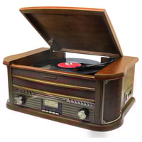 Plattenspieler NR565 Eiche rustikal