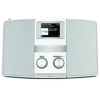 Multiroom Hybrid-Designradio Transita 400 weiß-silber