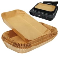 Backpapier für Heißluftfritteusen 15,5x20,5 cm Backpapier für Heißluftfritteusen 15,5x20,5 cm