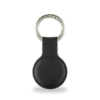 Schlüsselanhänger "Fantastic Feel" für Apple AirTag, Silikon-Look, Schwarz (00215626)