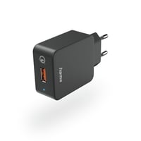 Schnellladegerät "Qualcomm® Quick Charge™ 3.0", USB-A, 19,5 W, Schwarz