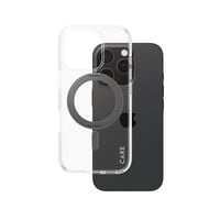 Feature Case Transparent with Black Kickstand & MagSafe für iPhone 16 Pro