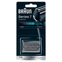 Braun BRAUN ELEKTRISCHER RASIERER - SERIES 7 - 71-S7200CC - SILVER -  Haarentfernungs-Zubehör - silver/silberfarben 