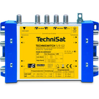 TECHNISWITCH 5/8 G2 DC-NT (Grundeinheit mit NT), blau/gelb TECHNISWITCH 5/8 G2 DC-NT (Grundeinheit mit NT), blau/gelb
