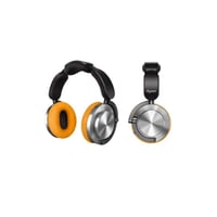 DYS 759557-01 Ontrac Gelb/Aluminium Over-Ear Kopfhörer