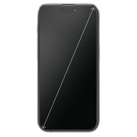 Handy-Schutzglas "Super Hybrid" für Apple iPhone 16, Montagehilfe (00222789)