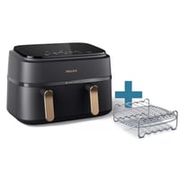 NA352/04 3000 Series Doppel-Heißluftfritteuse NA352/04 3000 Series Doppel-Heißluftfritteuse