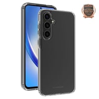 Safe and Steady, Anti Shock Cover für Galaxy A35 5G, 1.5m Drop-Protection Transparent (64103)