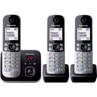 KX-TG6823GB Trio Schwarz Schnurloses Telefon