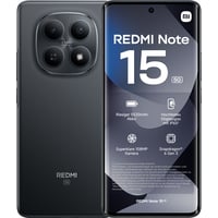 Redmi Note 15 5G 6GB + 128GB Black Smartphone