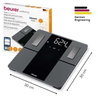 BF 500 Super Black Edition Bluetooth® Diagnosewaage