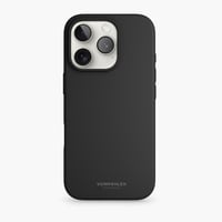 Soft Silicone Case - Schutzhülle aus Silikon, MagSafe kompatibel iPhone 16 Pro Max, Black Handyhülle
