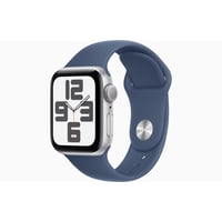 Watch SE GPS, 44 mm Aluminiumgehäuse Silber, Sportarmband Denim - M/L