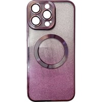 Glamour Back Cover Mag für Apple iPhone 15 Purple (21214)