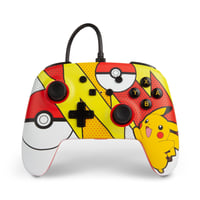 Nintendo Switch Pokemon Enhanced Wired Controller - Pikachu Pop Art