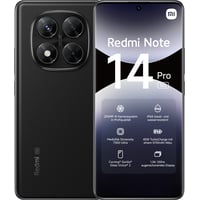 Redmi Note 14 Pro 5G 8GB + 256GB Midnight Black Smartphone Redmi Note 14 Pro 5G 8GB + 256GB Midnight Black Smartphone