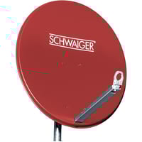 SPI800.2 Aluminium - ziegelrot Satellitenschüssel 75 cm