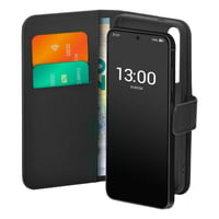 Case Wallet Stand for Samsung S24 FE, Schwarz Handyhüllen