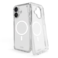 Transparente steife Hülle, kompatibel mit MagSafe-Ladefunktion für iPhone 15, Transparent