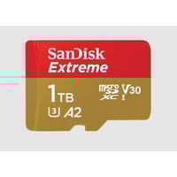 Extreme 1TB (R190MB/s) + Adapter + 1 Jahr RescuePRO Deluxe micro SDXC Speicherkarte