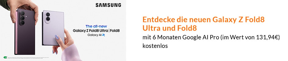 Samsung Z8 Serie Startverkaufsstart (07.08. - 31.08.2026)