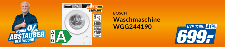 Rudis Abstauber der Woche KW 21 (20.05. - 30.05.2026)