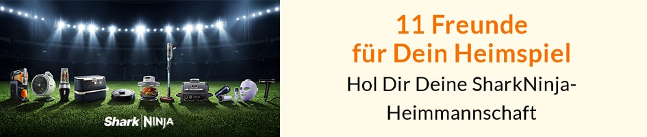 Shark Ninja Deine 11 für das Heimspiel (17.06. - 30.06.2026)