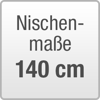Nischenmaß (Höhe)