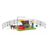 Kuh Waschstation Spielfiguren-Set